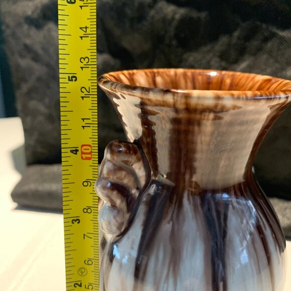 Mid Century - Brown Drip Glaze West German Vase - 501-12. - Picture 7 of 8